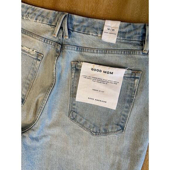 NWT Good American Good Mom Jeans - Picture 6 of 7